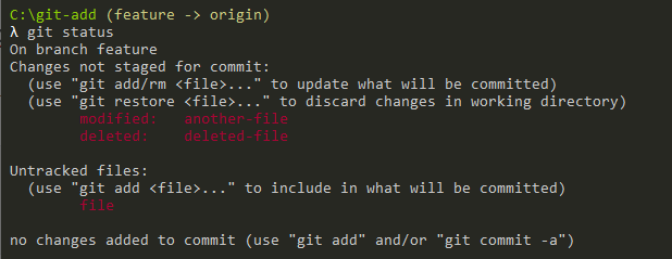 git add all files 