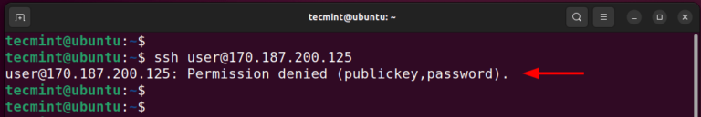How to Fix SSH Permission Denied (Public key) Error