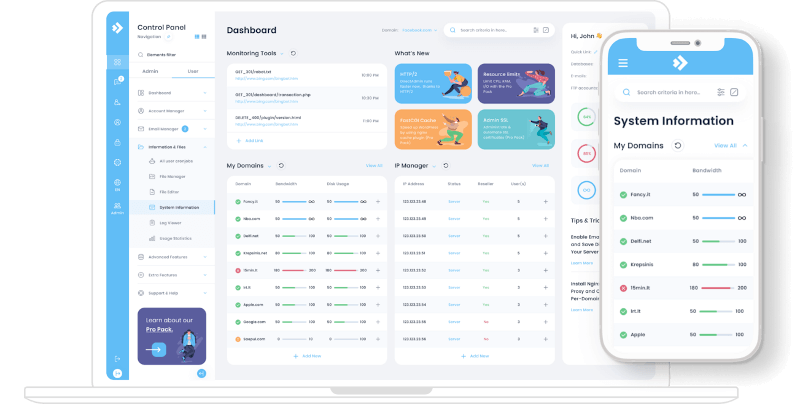 DirectAdmin - Web Hosting Control Panel