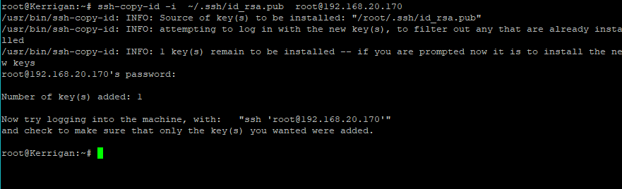 Copy SSH Key to RHEL 8
