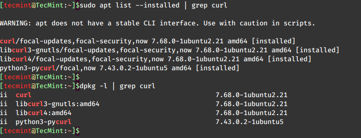 How to Check Whether a Package is Installed on Linux