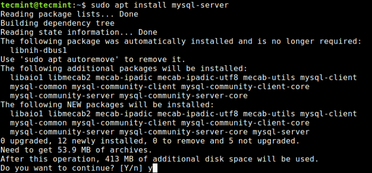 How To Install MySQL on Ubuntu 22.04/Ubuntu 20.04