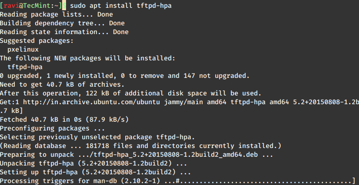 How to Install TFTP Server on Ubuntu and Debian