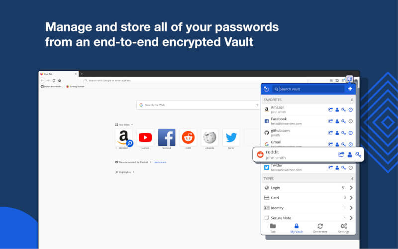 Bitwarden - Free Password Manager