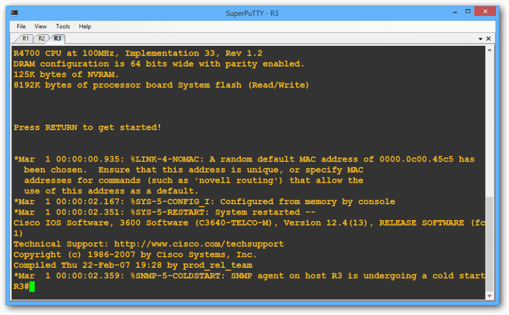 SuperPUTTY - Graphical SSH Client