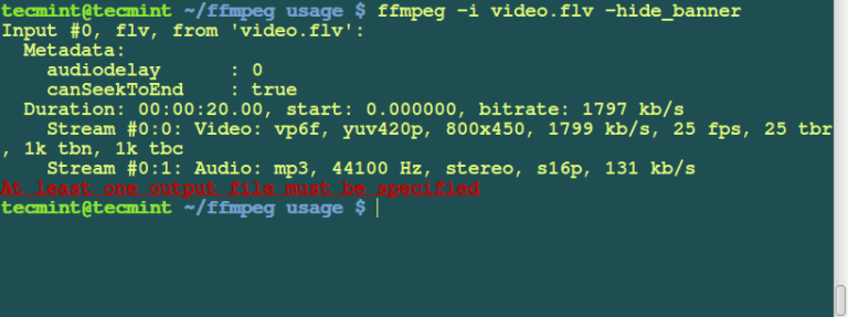 15 FFmpeg Commands for Multimedia Conversion in Linux