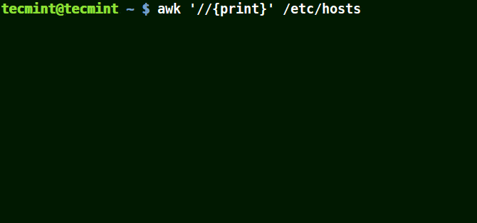 How to Filter Text in Linux with Awk and Regular Expressions