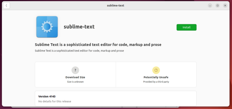 How to Install Sublime Text 4 on Linux Systems