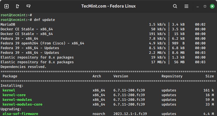 Update Linux System