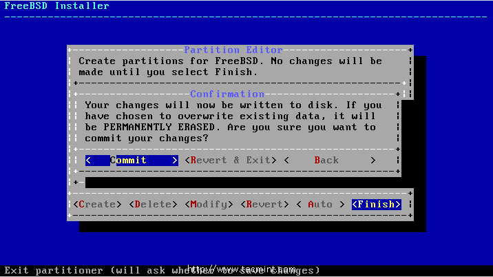 Partition Formatting