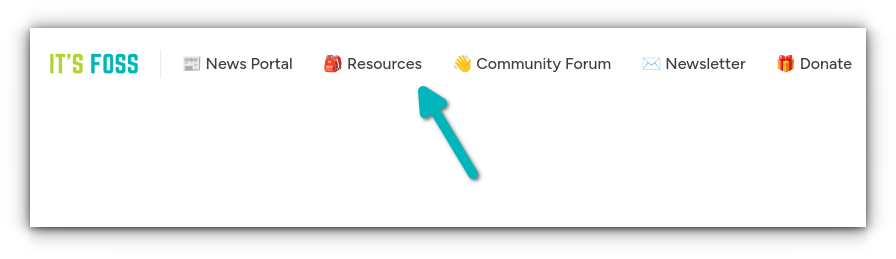 It's FOSS Resources section